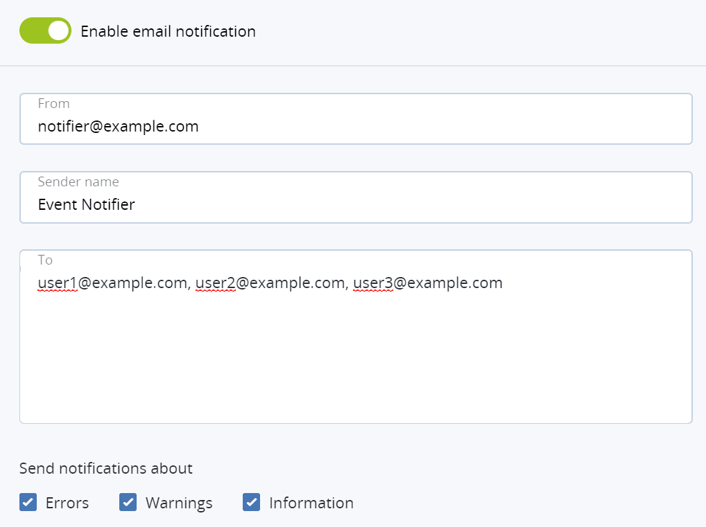 notification email not working with acronis true image